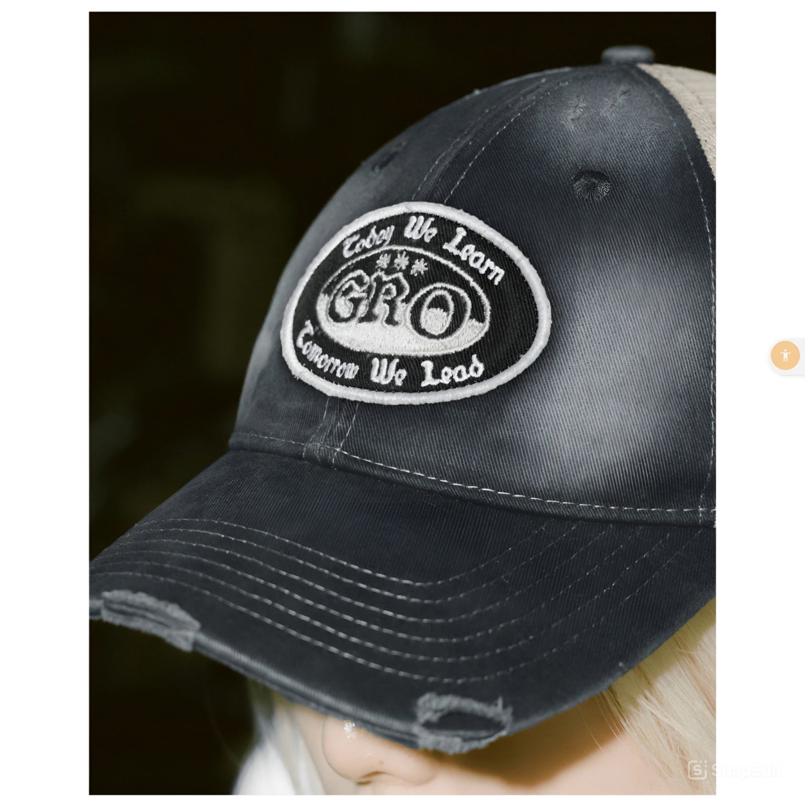Gro Grocery x FootLoose Tycoon Distressed Trucker Cap