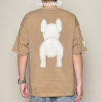 Life Work Korea Silket Big Radog 26 Dark Beige Tee