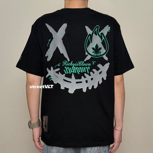Ricky is Clown Day Dormant Night Burning Glow Reflective Tee