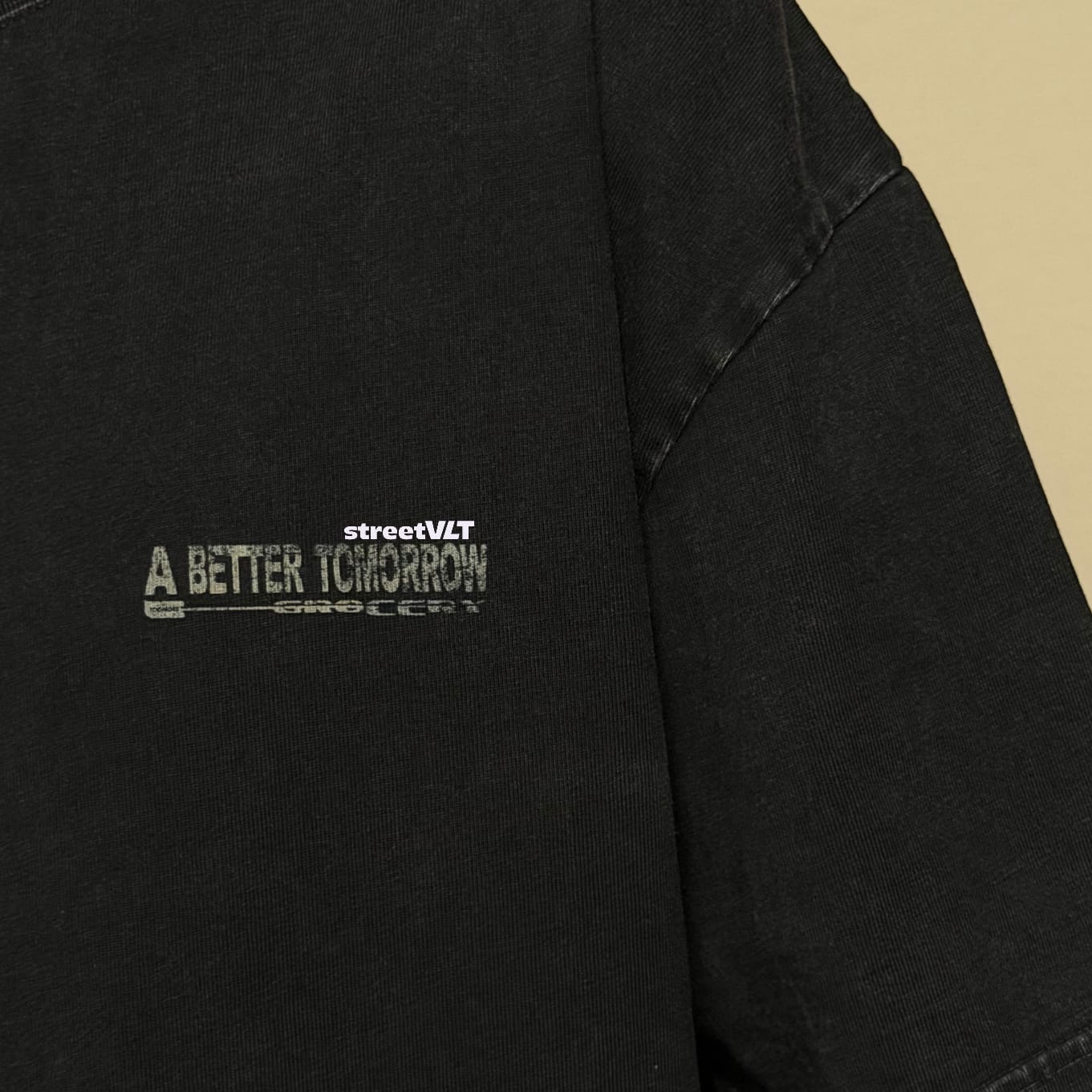 Gro Grocery X Toomore a Better Tomorrow Movie Poster Washed Tee