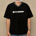 Life Work Korea V-Neck Nylon Tee