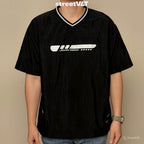 Life Work Korea V-Neck Nylon Tee
