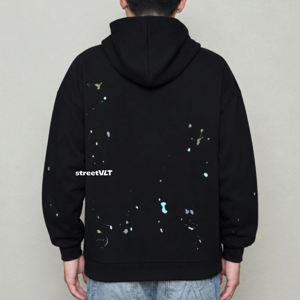 ADLV Paint Effect Hoodie Acme De La Vie