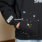 ADLV Paint Effect Hoodie Acme De La Vie