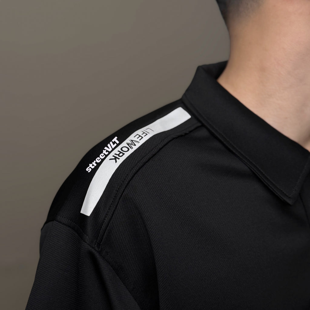 Life Work Korea One Button Polo Tee