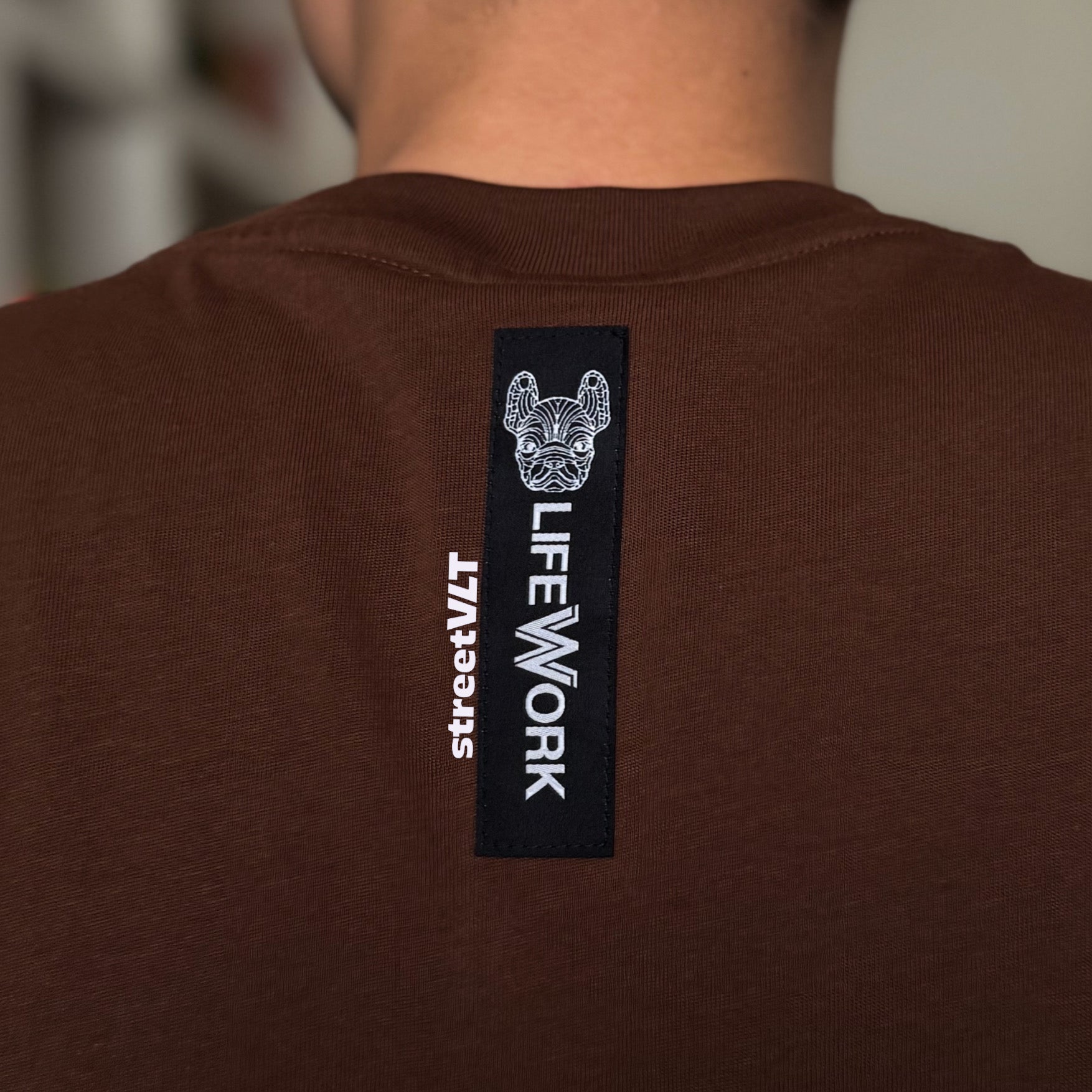 Life Work Korea Duffel Bag Hipdog Embroidered Tee