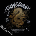 Ricky is Clown Gold Powder Dragon Embroidered Tee