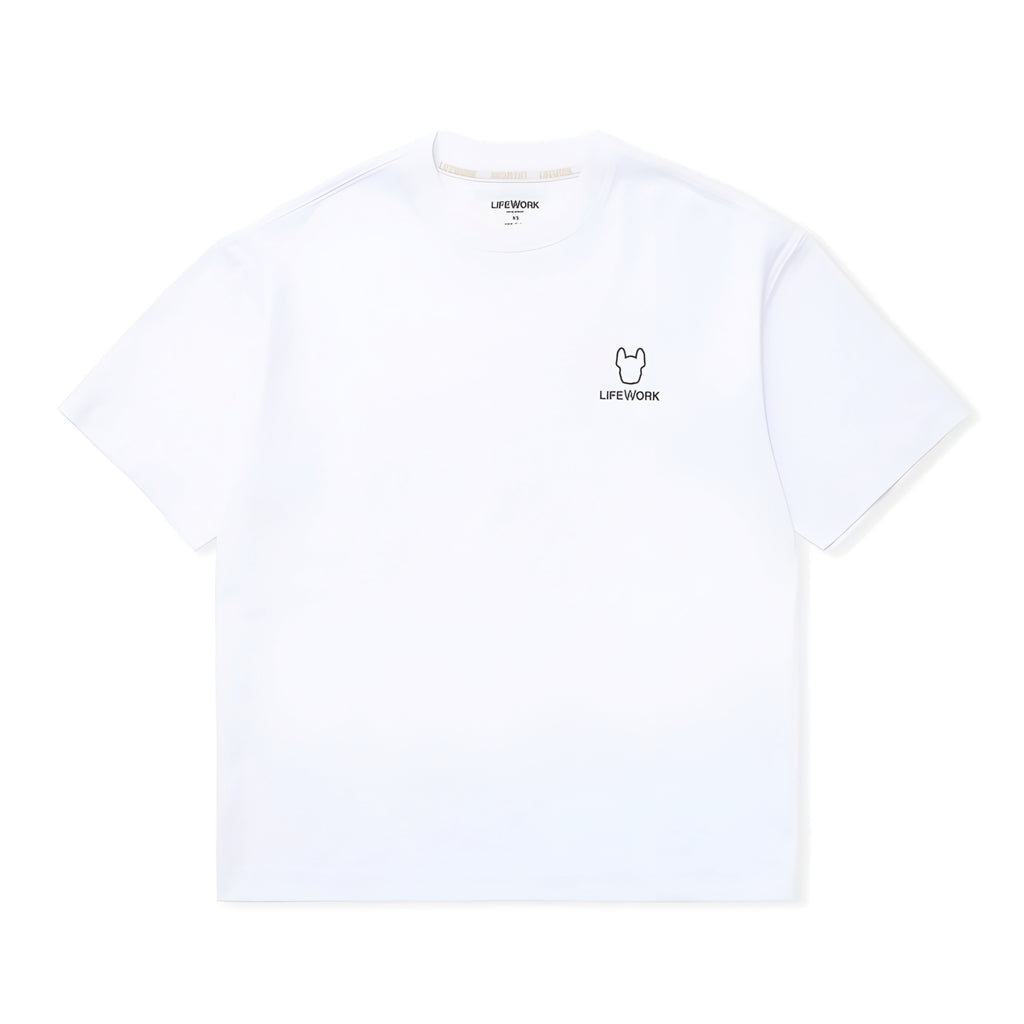 Life Work Korea 2 Pack Silhouette Radog Basic Tee