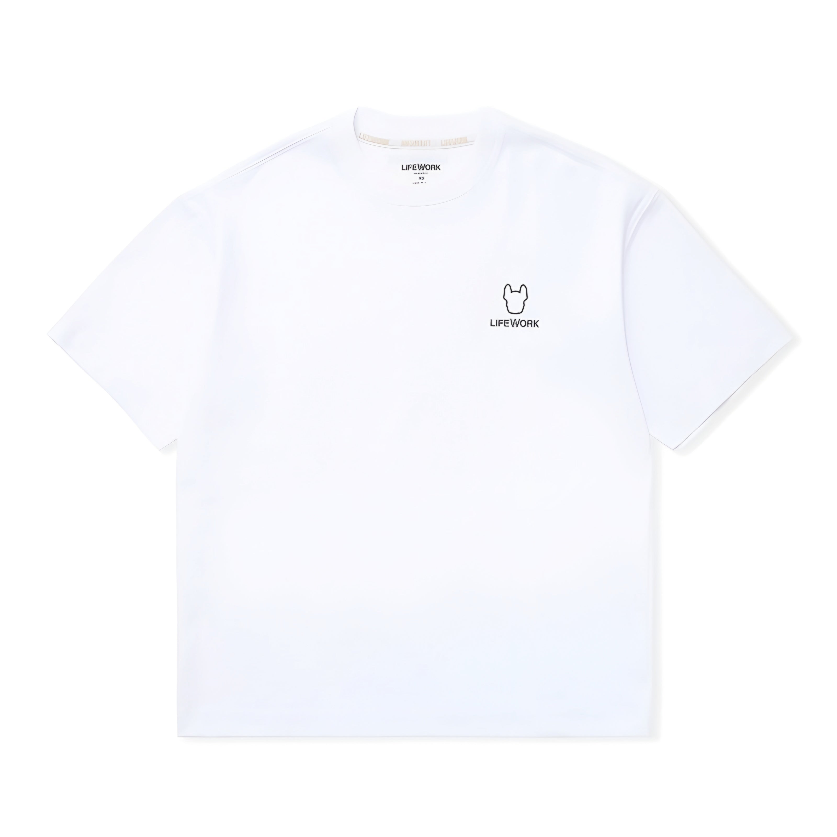 Life Work Korea 2 Pack Silhouette Radog Basic Tee