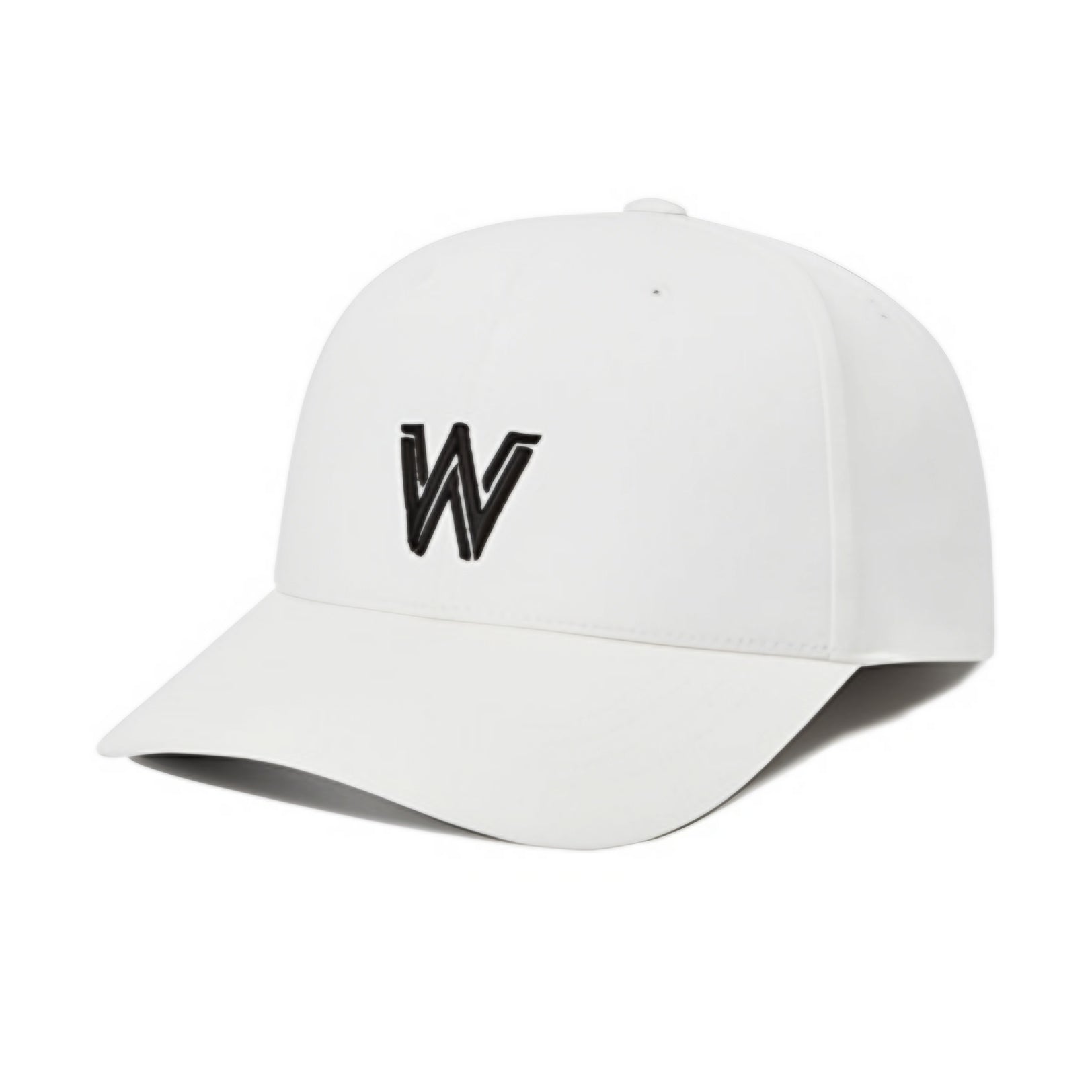 Life Work Korea W Volume Embroidery Hard Ball Cap