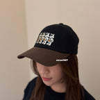 ADLV AC Bear Embroidery Two Tone Ball Cap Acme De La Vie