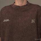 Gro Grocery Daily Essentials Washed Graphic Boxy Tee