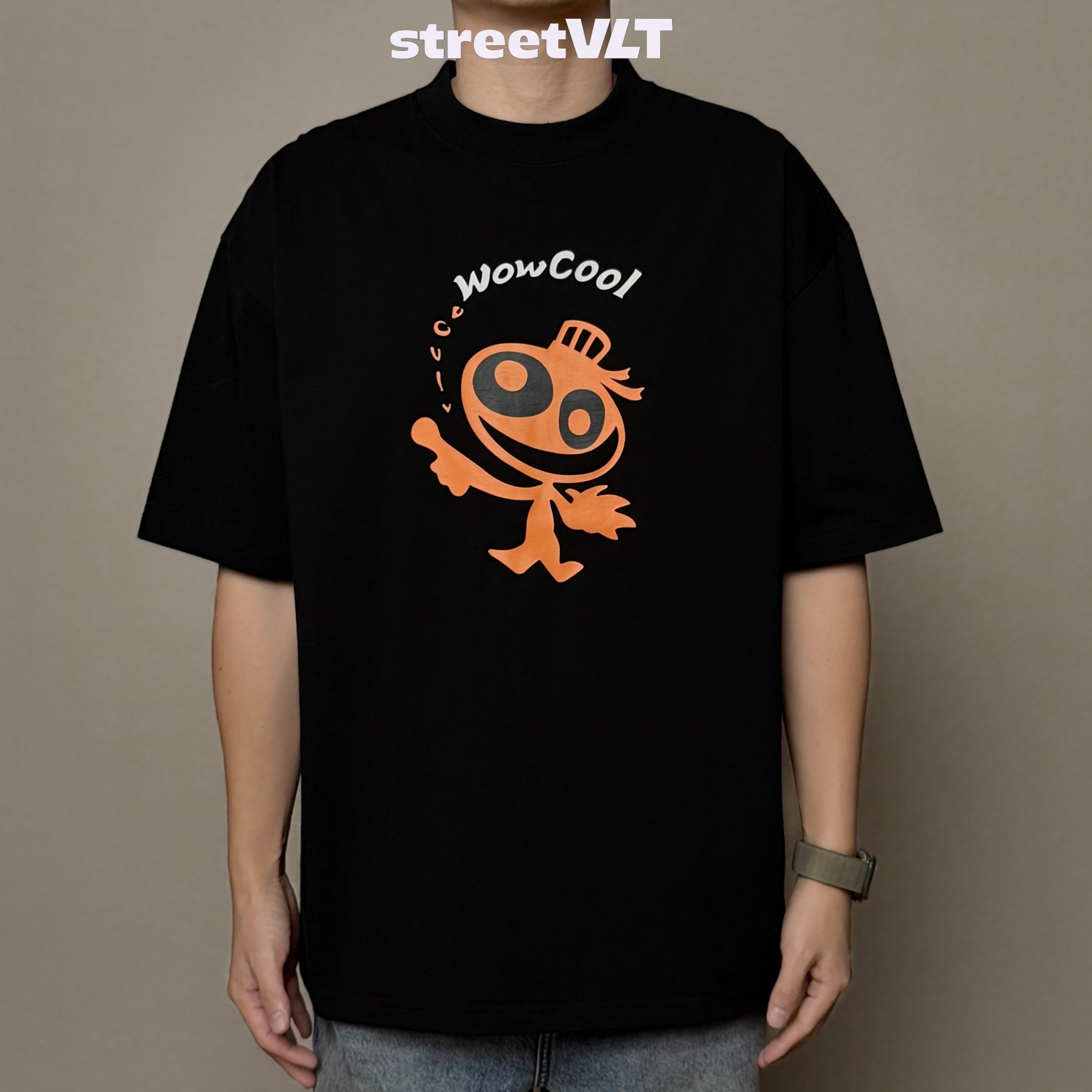 Gro Grocery X Back to the Past Wow Cool Invoice Tee