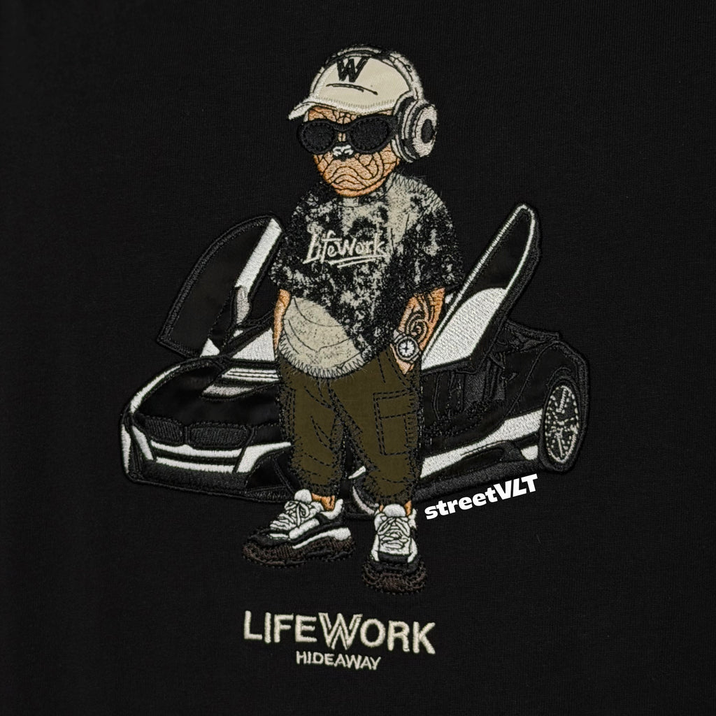 Life Work Korea Supercar Hipdog Tee