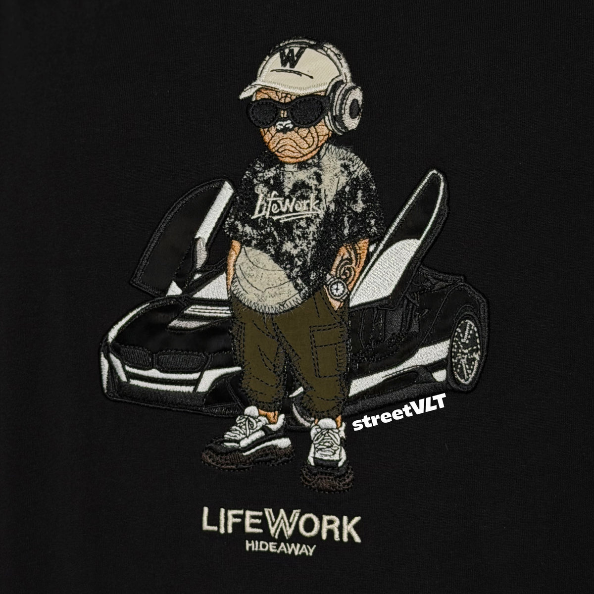 Life Work Korea Supercar Hipdog Tee