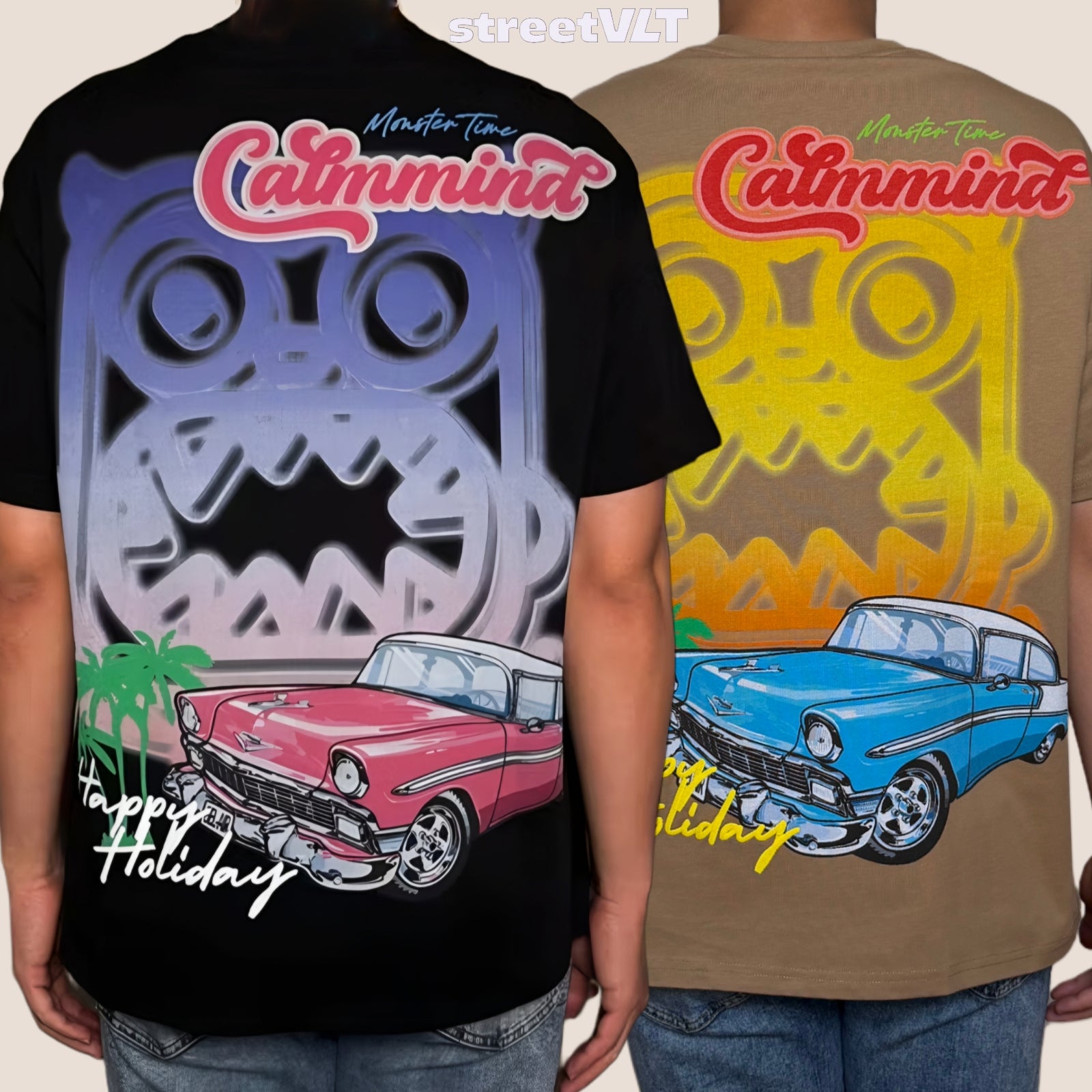 CALMMIND Sunset Monster Tee