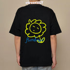 Fier De Moi Drawing Flower Tee