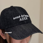 ADLV Pigment Basic Big Logo Ball Cap Acme De La Vie