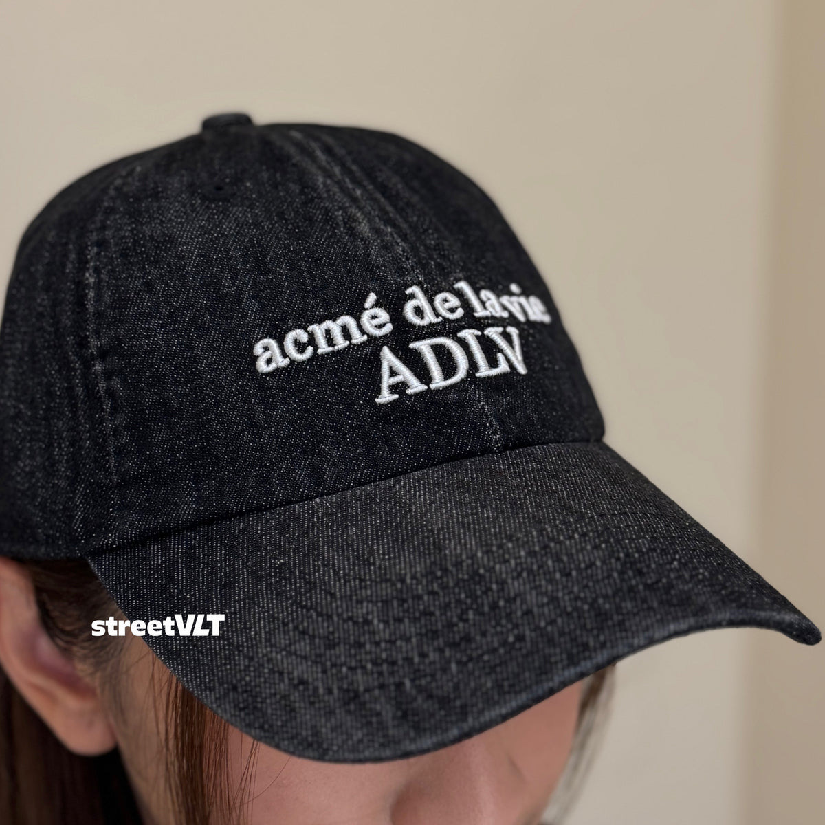ADLV Pigment Basic Big Logo Ball Cap Acme De La Vie