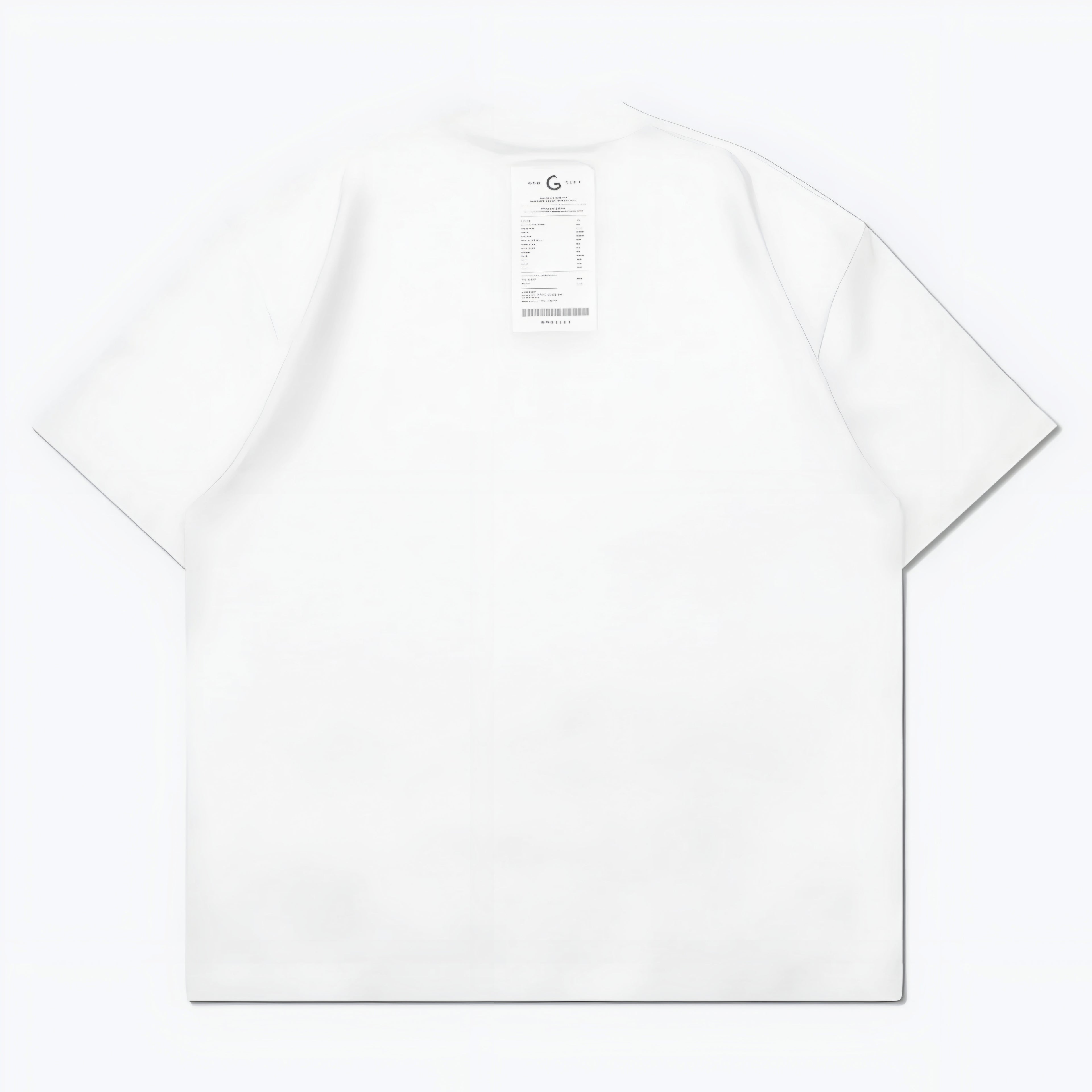 Gro Grocery 001 Invoice White Tee