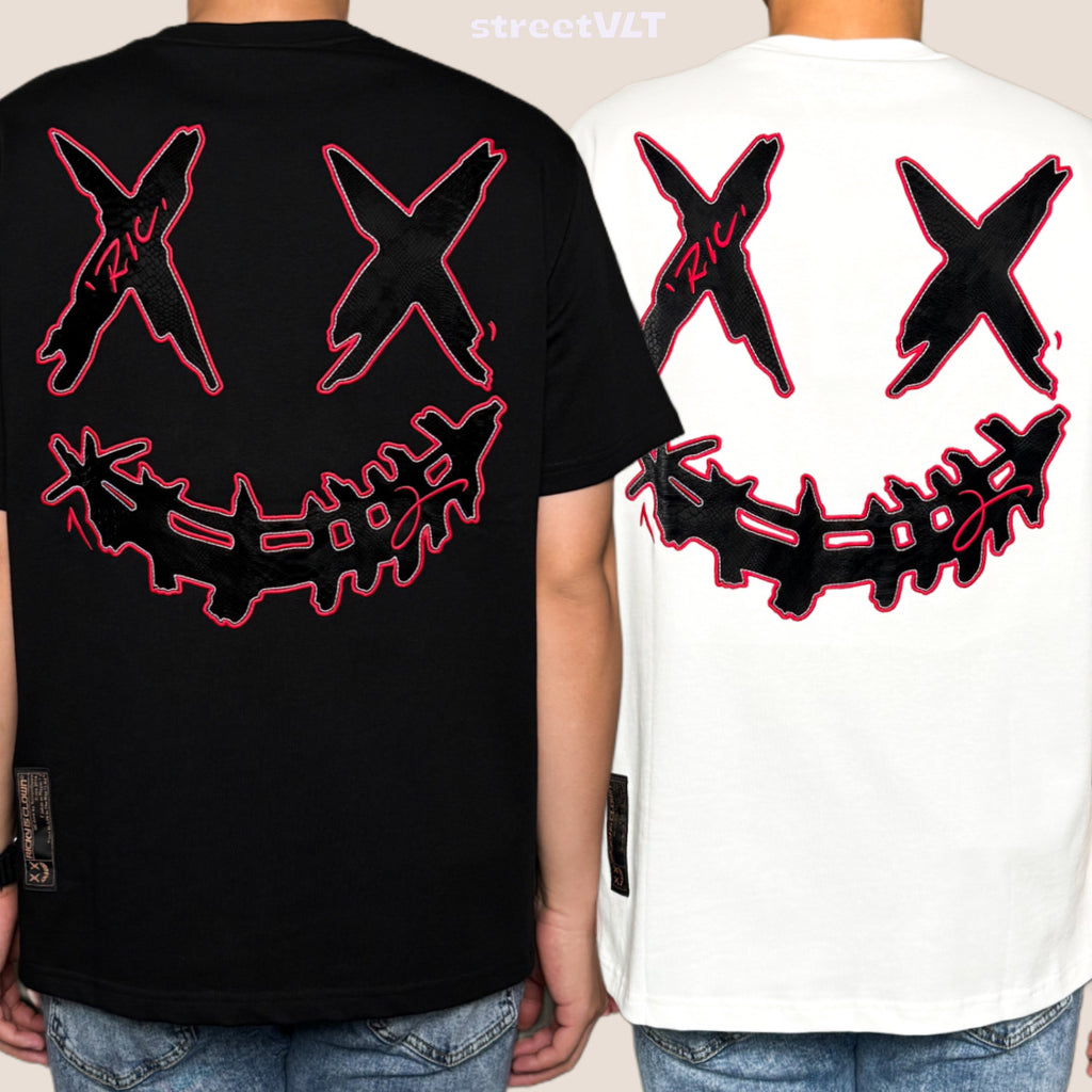 RIC Ricky is Clown Mamba Colors Leather Embroidered Tee Original