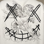 Ricky Is Clown Pegasus Gold Horse White Tee