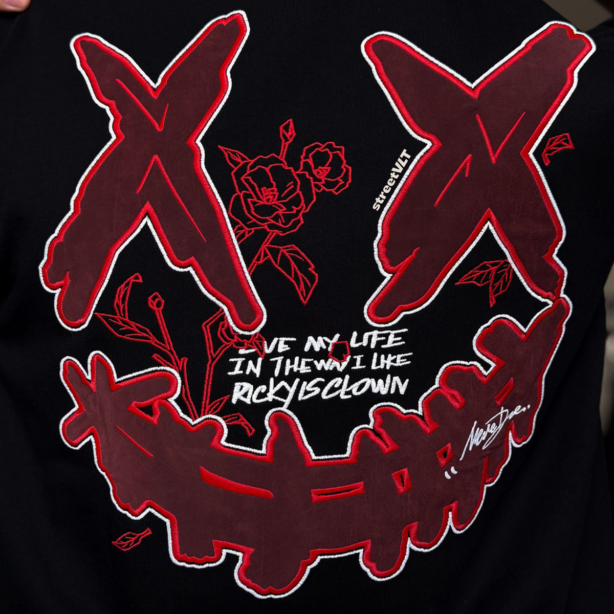 Ricky is Clown Ruby Rose Embroidered Tee