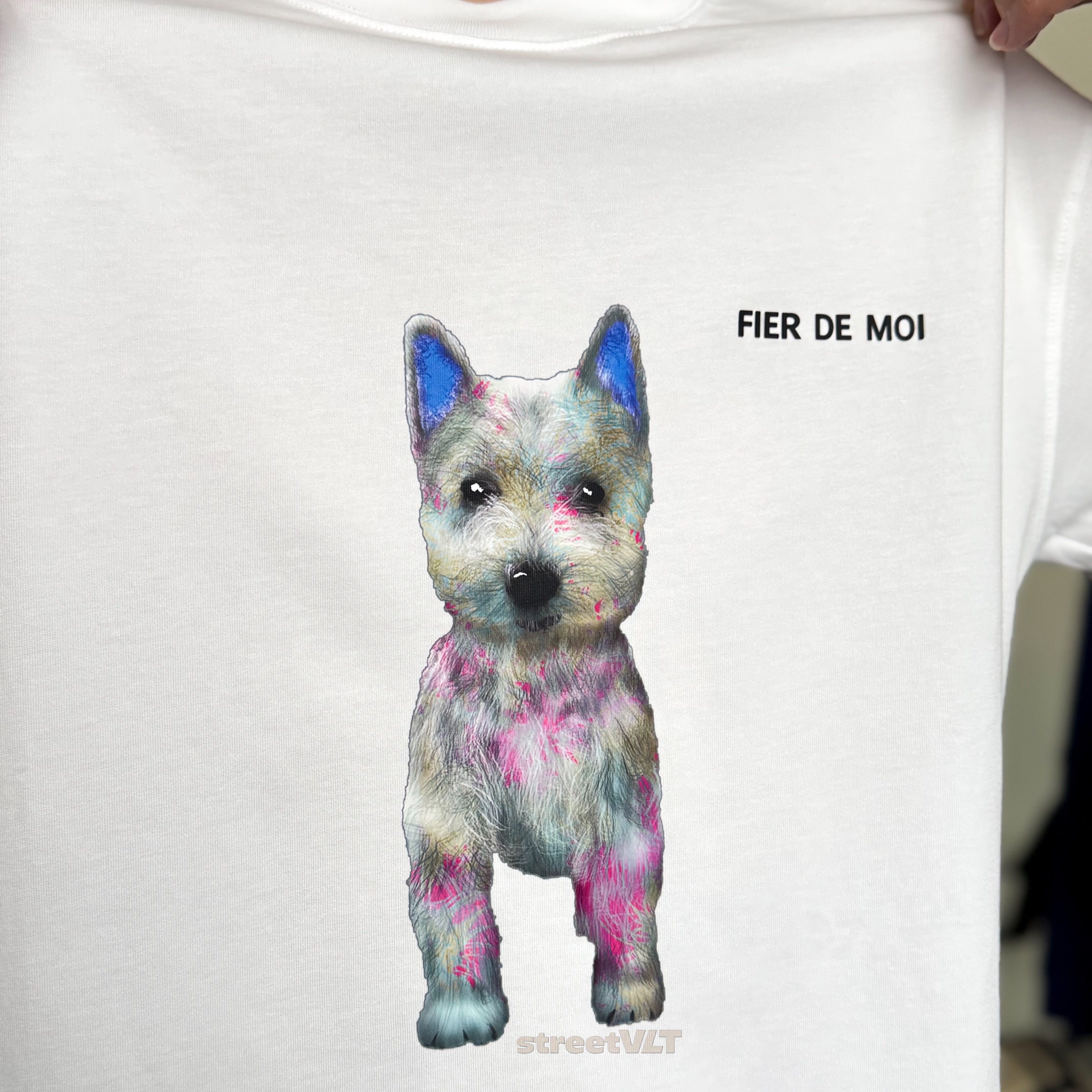 Fier De Moi Pawdy Tee