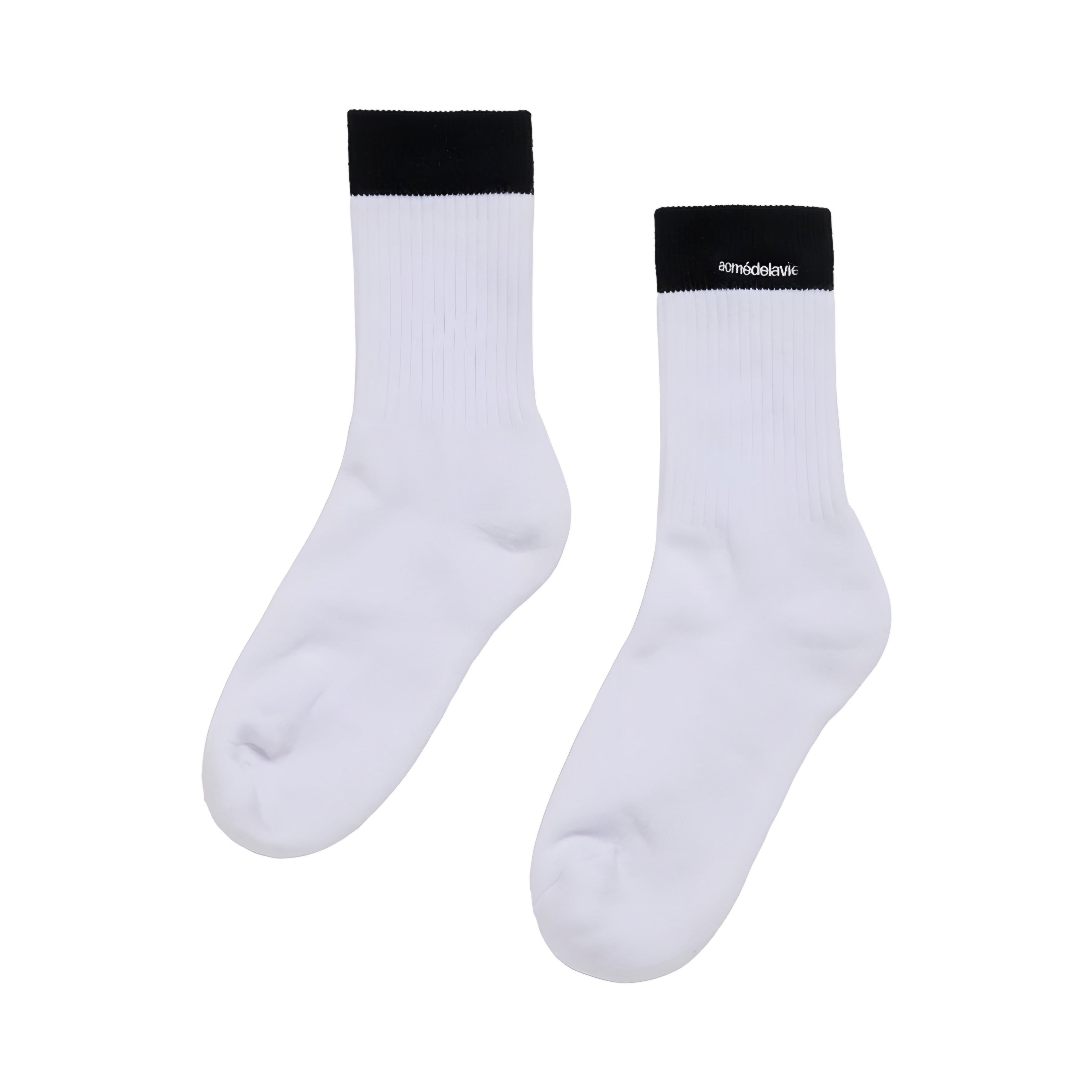 ADLV Color Point Lettering Sports Socks