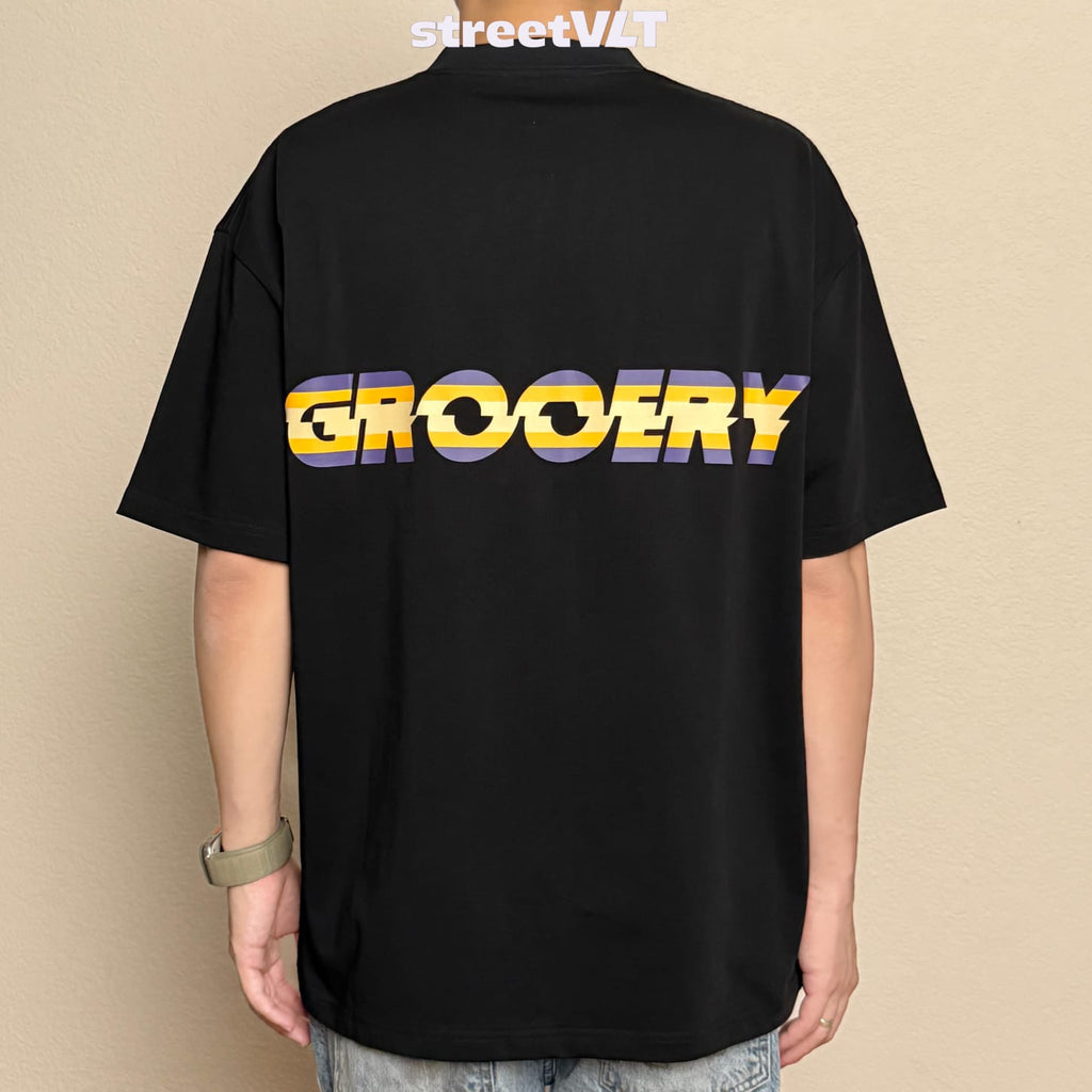 Gro Grocery Rainbow Logo Tee