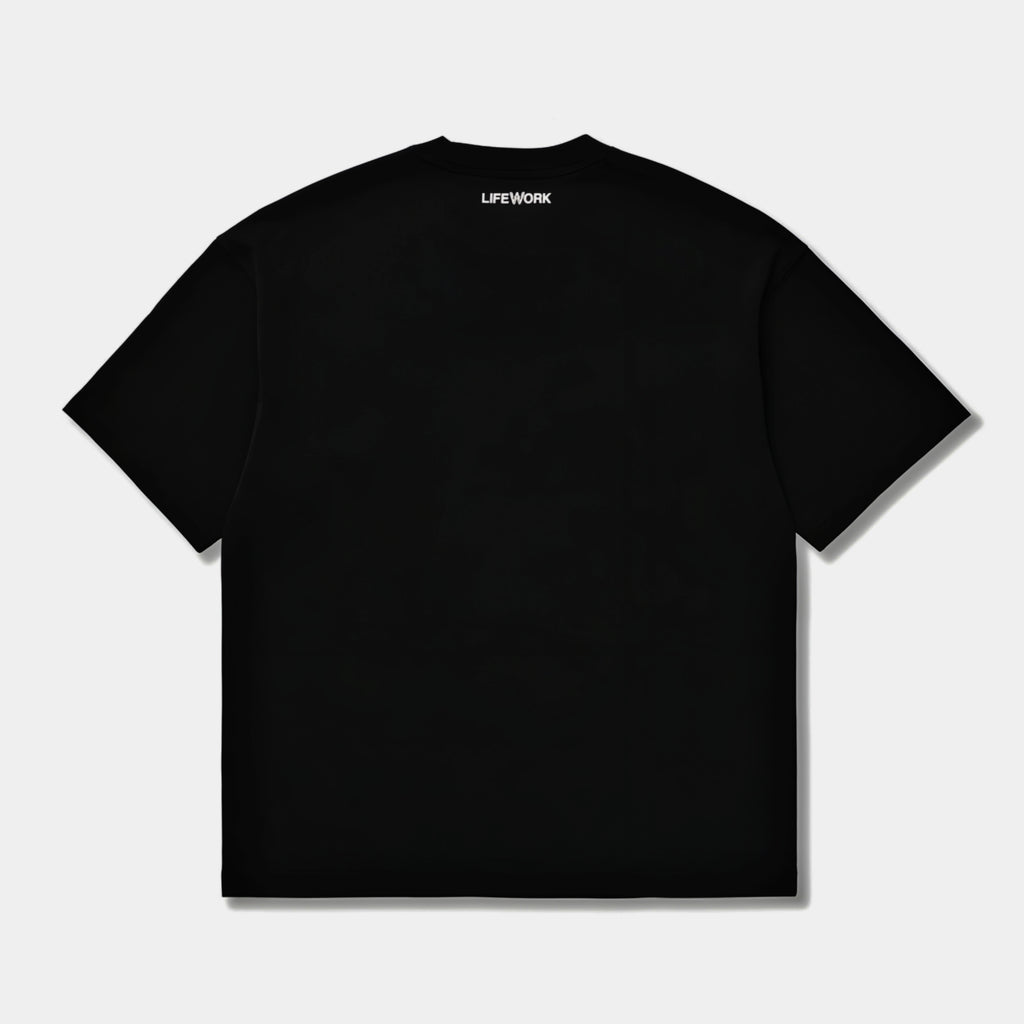 Life Work Korea 2 Pack Silhouette Radog Basic Tee