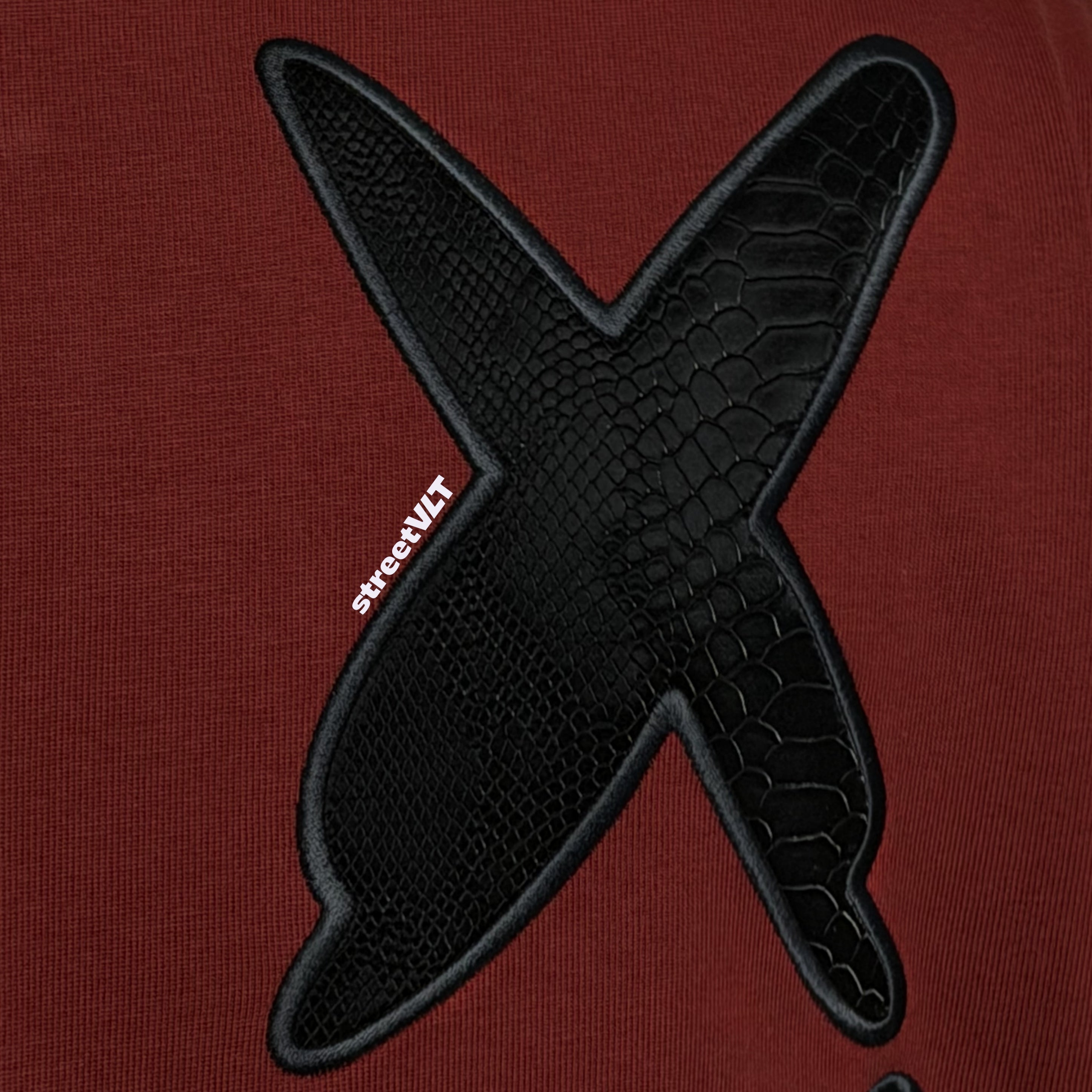 RIC Ricky is Clown Black Mamba Red Maroon Tee Original