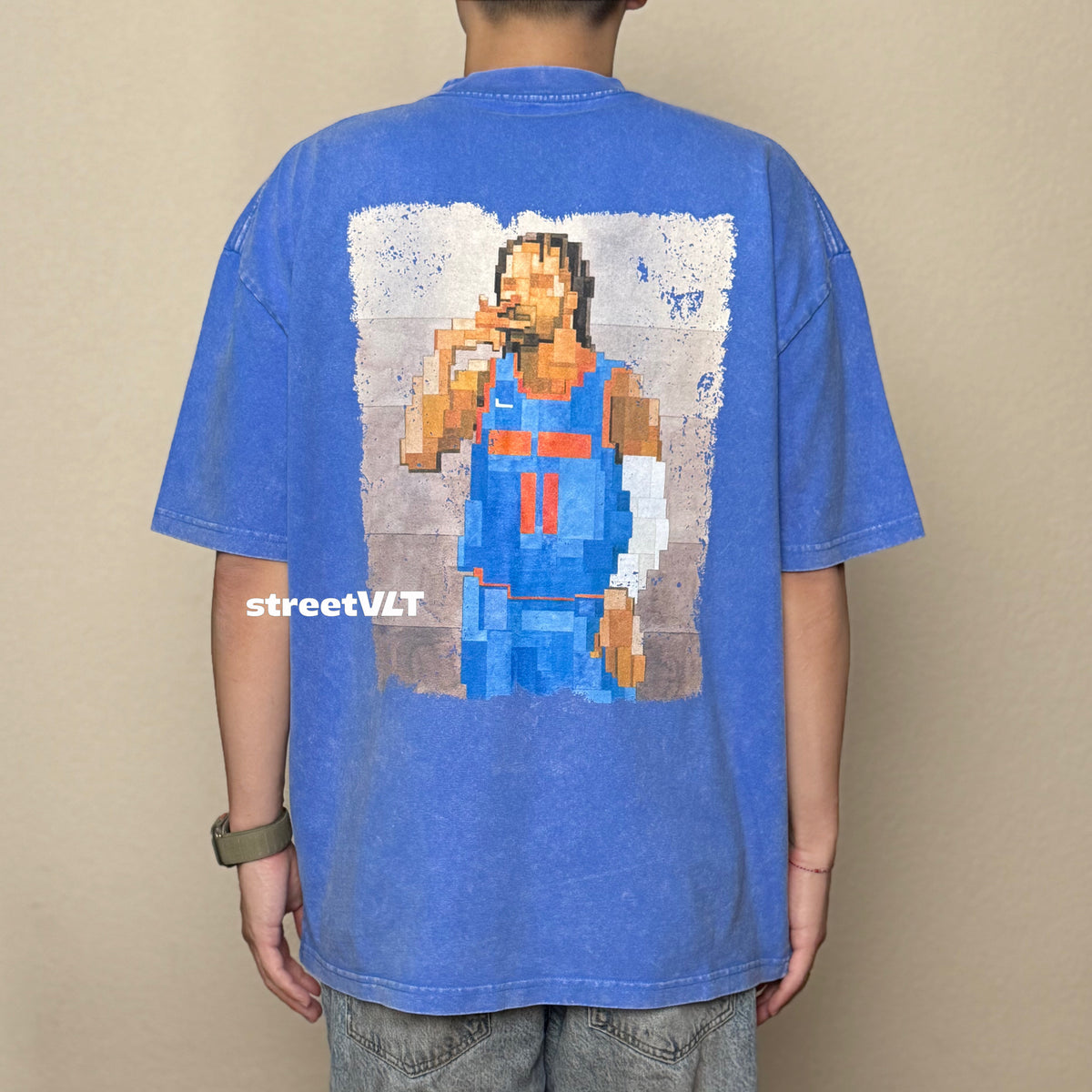 Gro Grocery King of New York Jalen Brunson by Adam Lister Graphic Tee