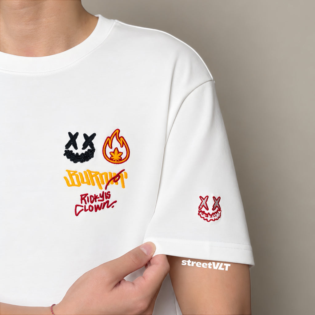 RIC Ricky is Clown Molten Core Scaled Armor Tee