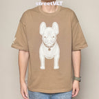 Life Work Korea Silket Big Radog 26 Dark Beige Tee