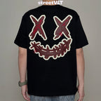 Ricky is Clown Overlapping Scarlet Tee
