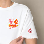 RIC Ricky is Clown Thermal Heat Flow Deformation Embroidered Tee
