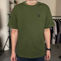 Ricky is Clown Basic Rip Simple Logo Embroidered Tee