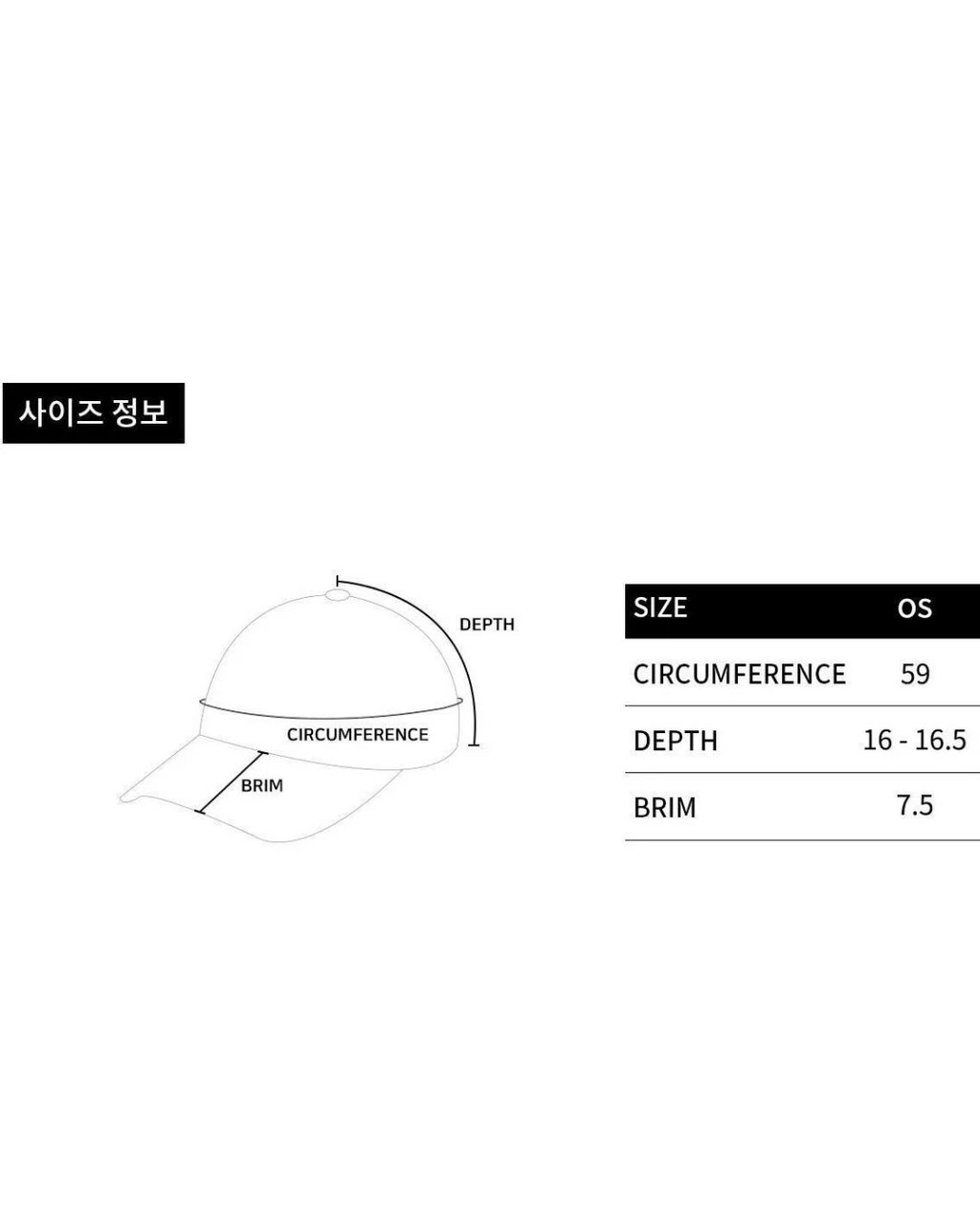 ADLV Basic Small Logo Ball Cap