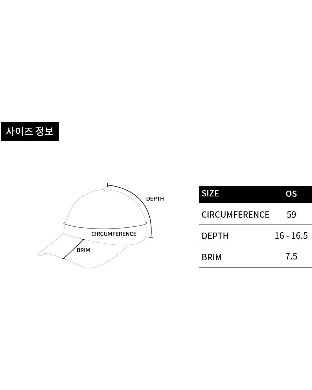 ADLV Basic Small Logo Ball Cap