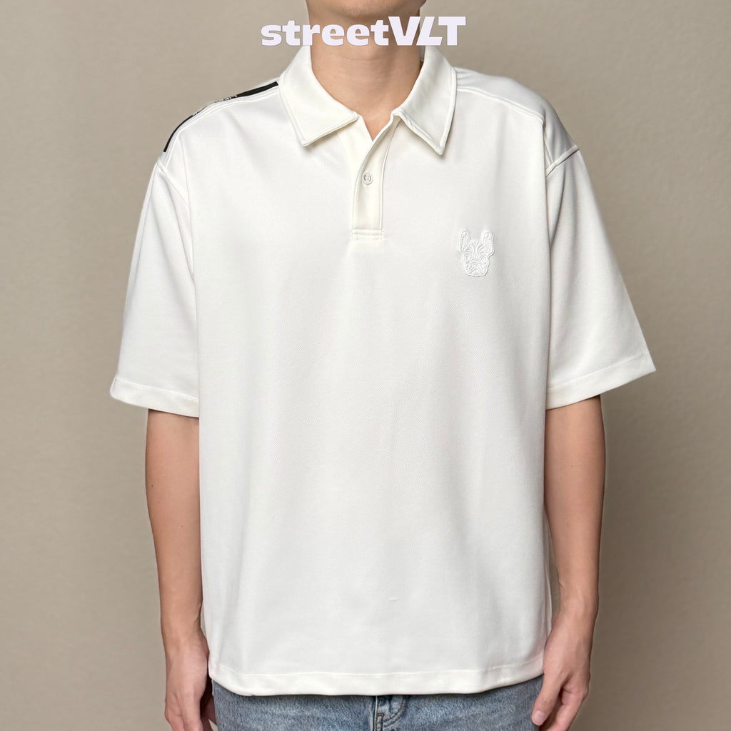 Life Work Korea One Button Polo Tee