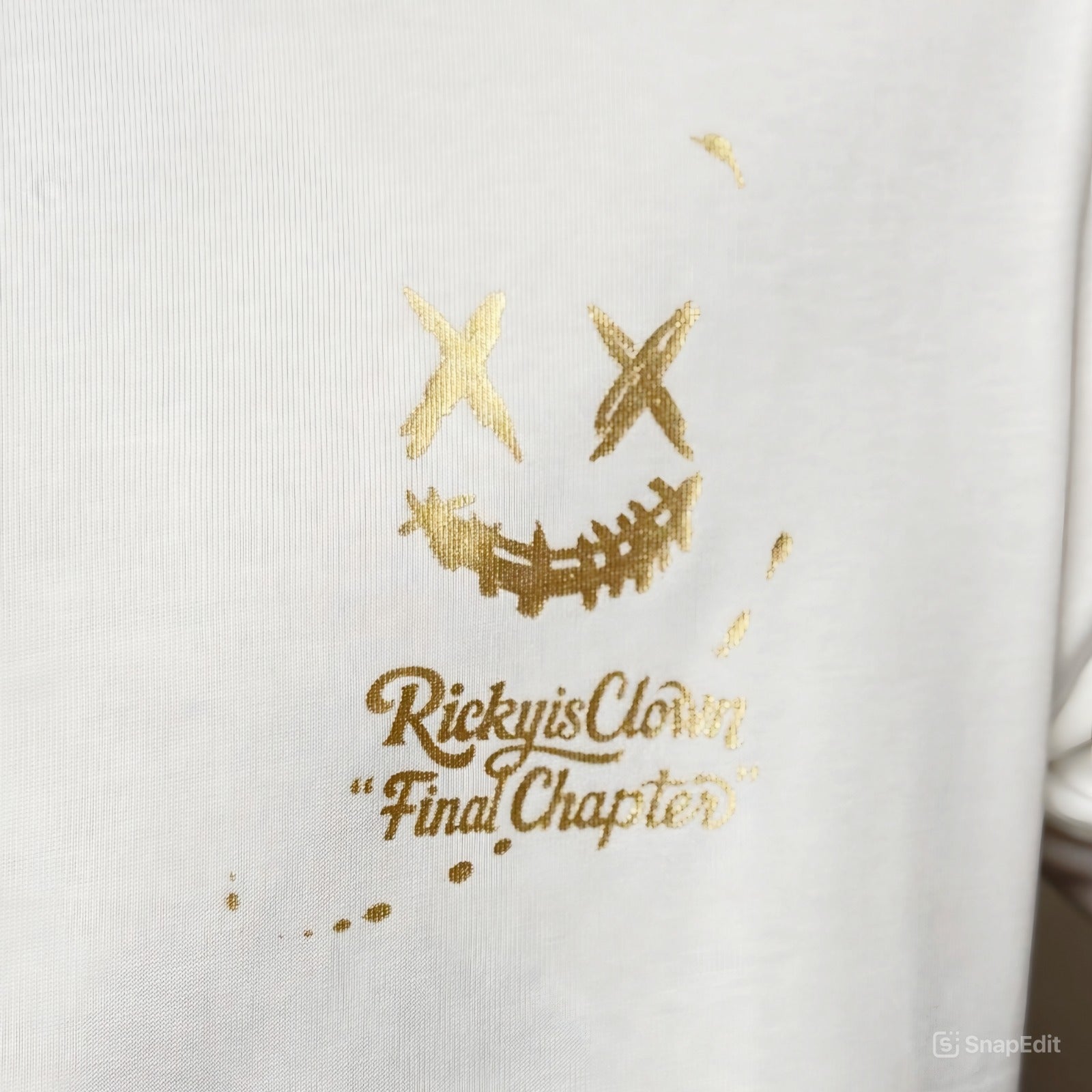 Ricky is Clown Golden Blessing Limited Edition Tee