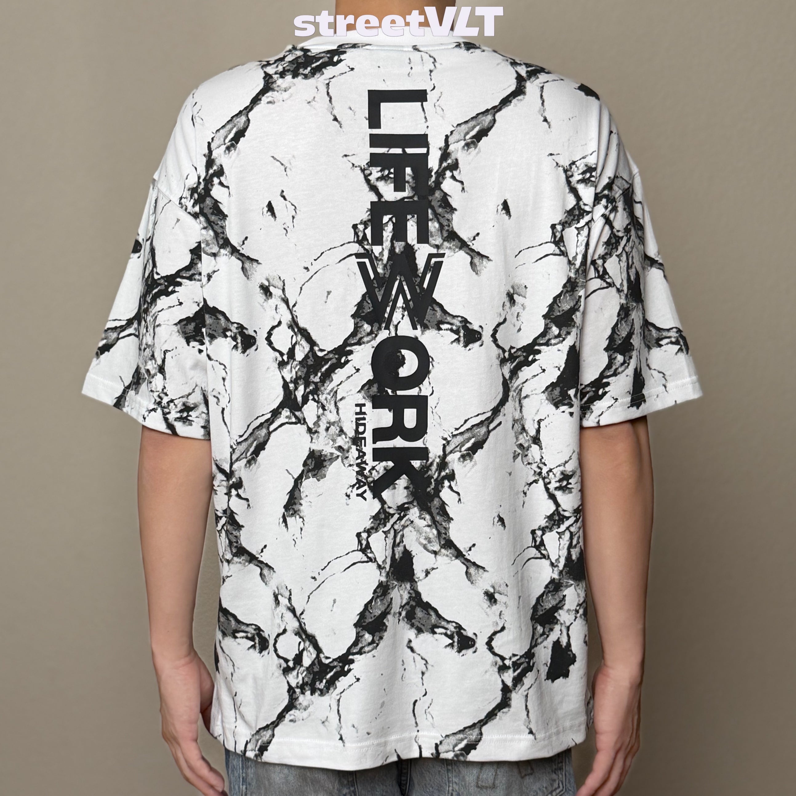 Life Work Korea Marble Radog Tee