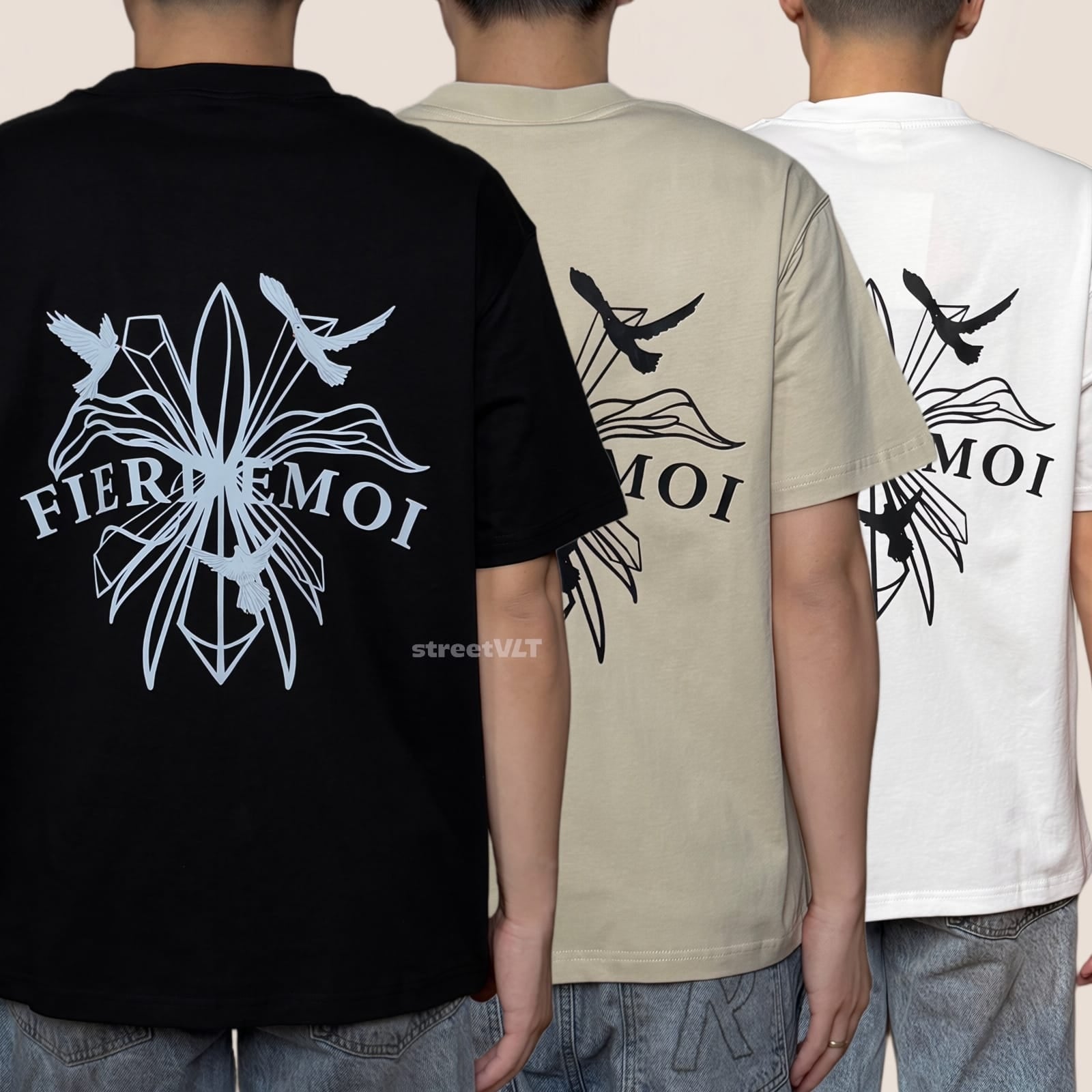 Fier De Moi Iris Totem Tee