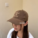 ADLV Cotton Napping 3D Embo Ball Cap Acme De La Vie
