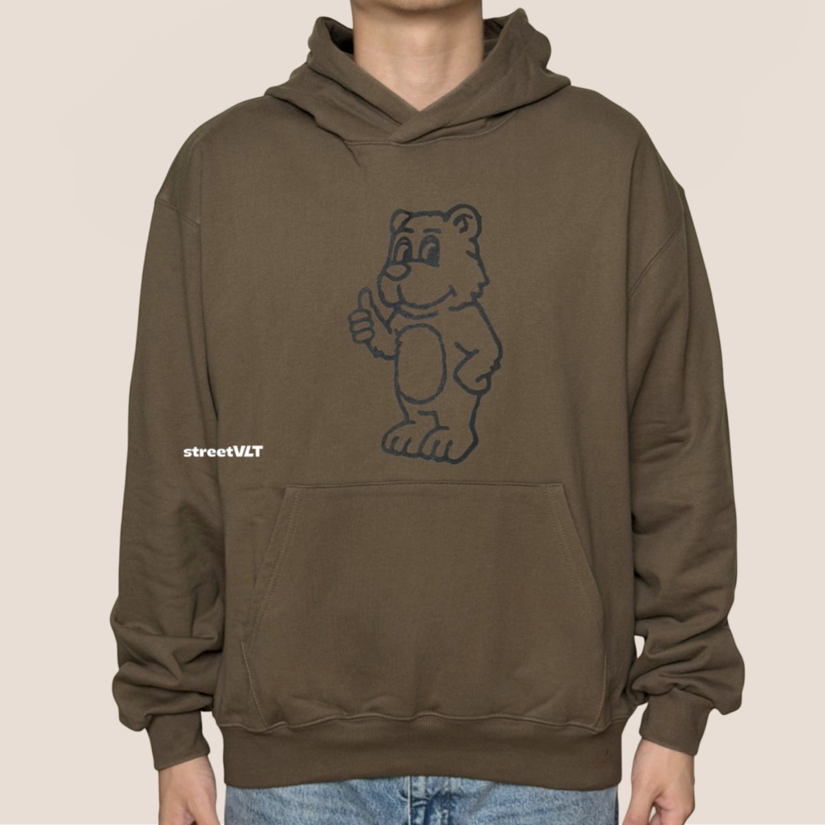 ADLV Basic AC Bear Hoodie Acme De La Vie