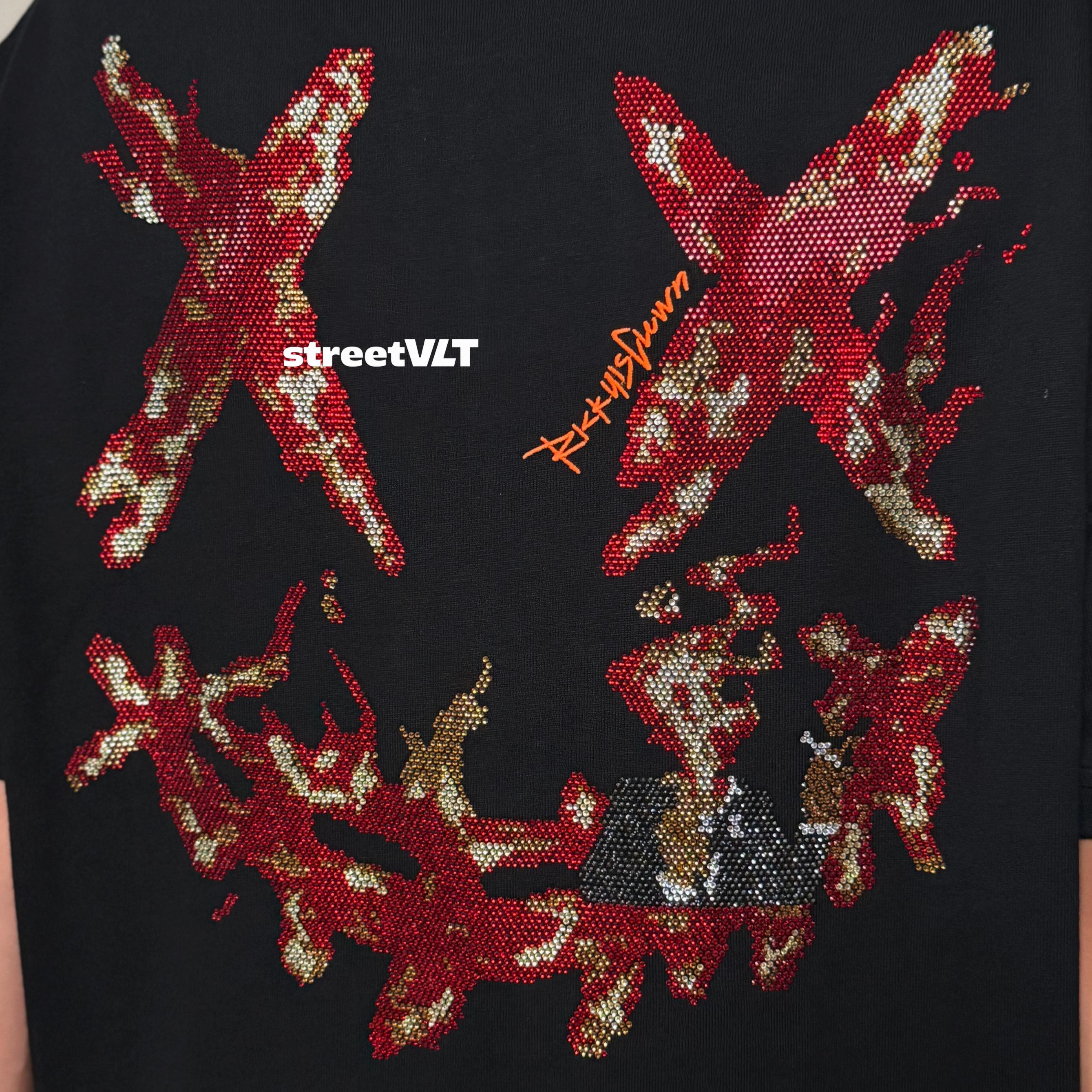 Ricky is Clown Flame Man Stones Tee