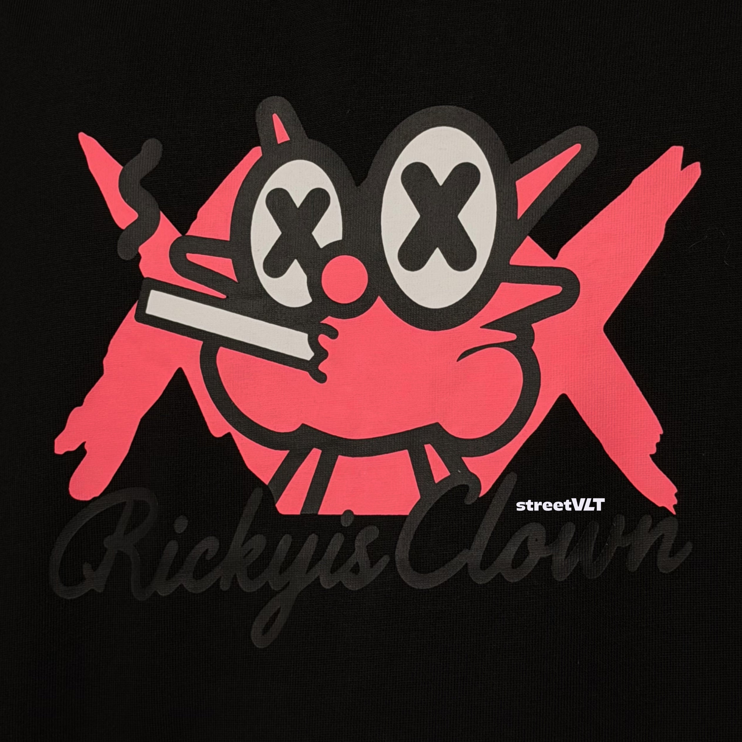 Ricky is Clown Pineapple Head Loves Chic Tee