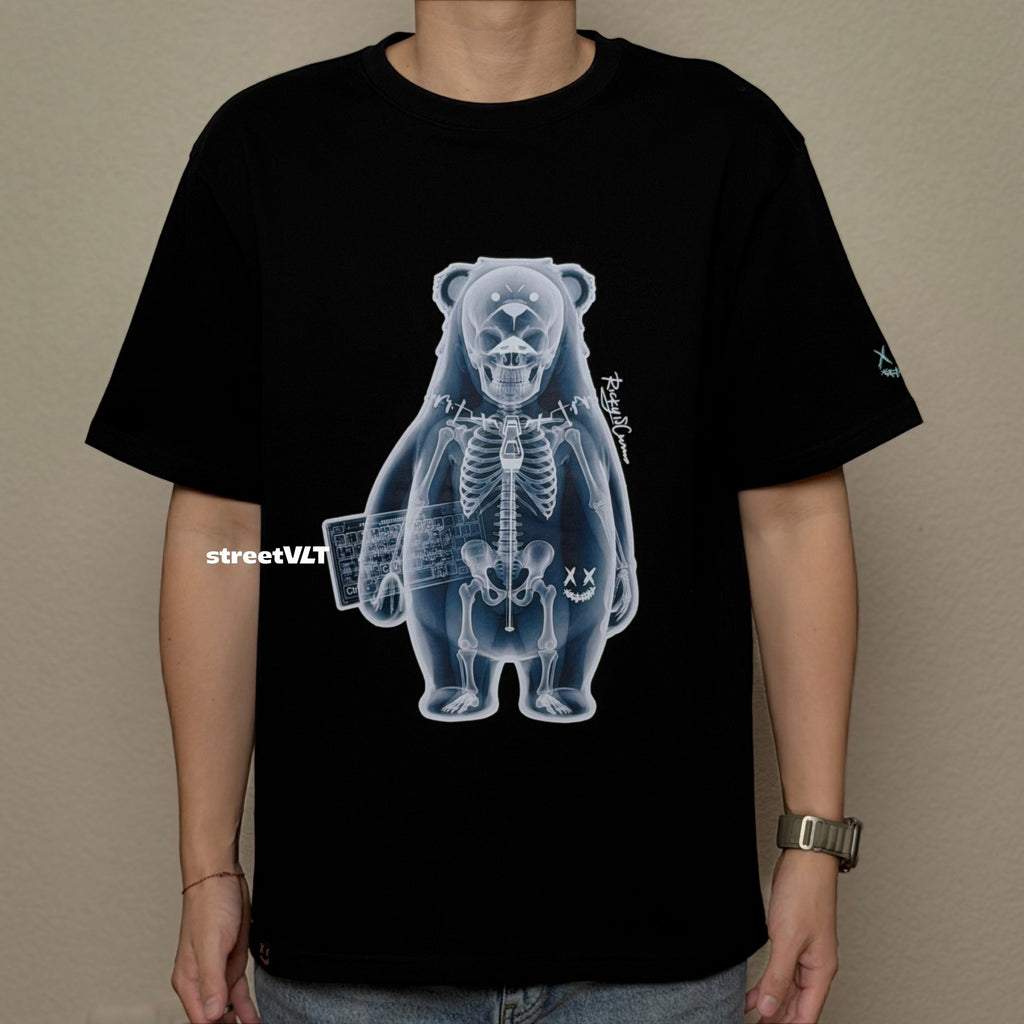 Ricky is Clown Light and Shadow Bear X-Ray Tee
