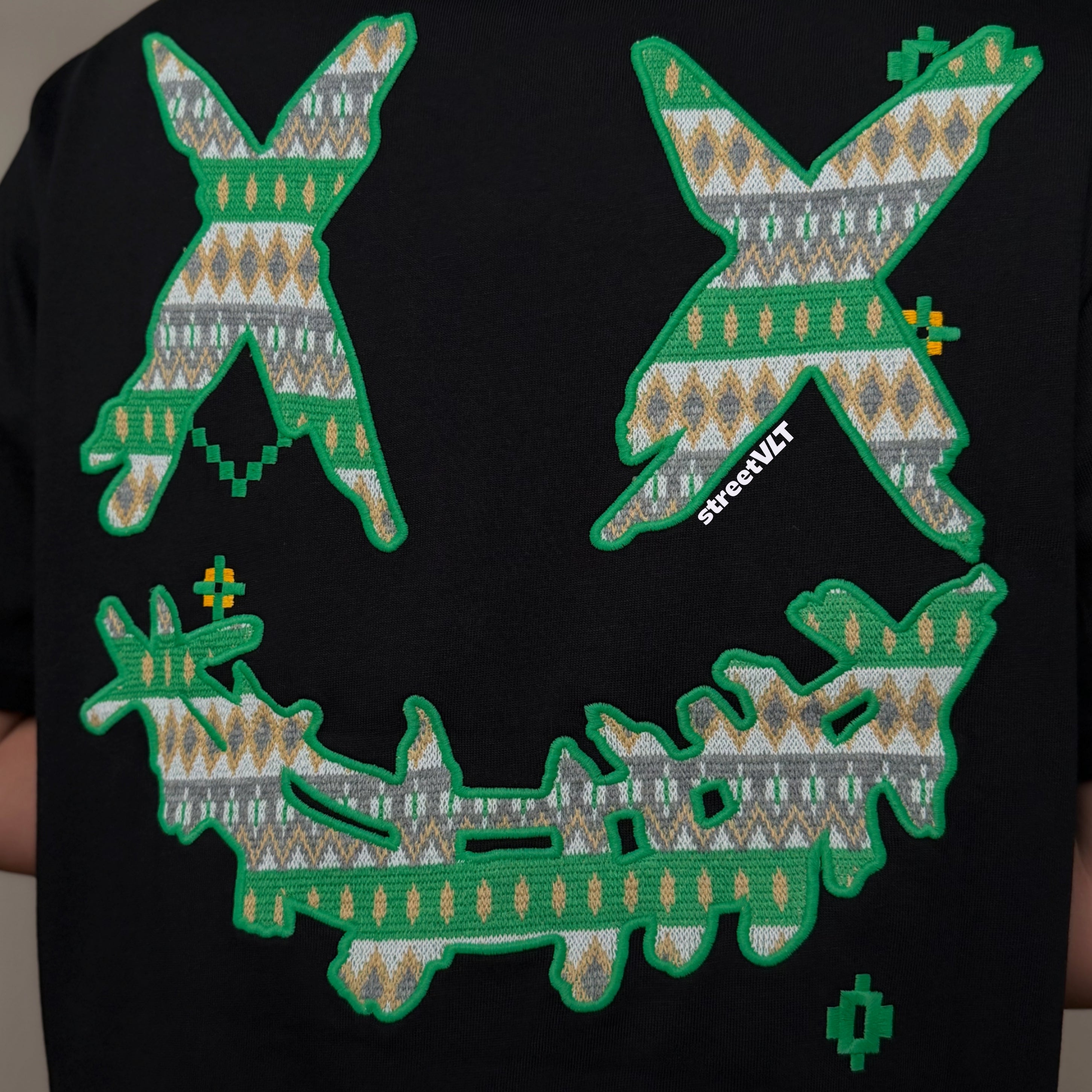 Ricky is Clown Geometrical Christmas Night Tee